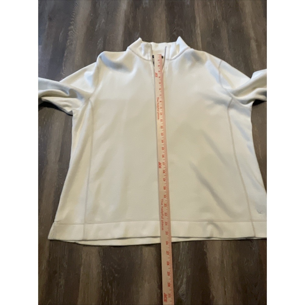 Eddie Bauer Men's 2XL 1/4 Zip Long Sleeve Pullover Sweater White - Picture 6 of 7